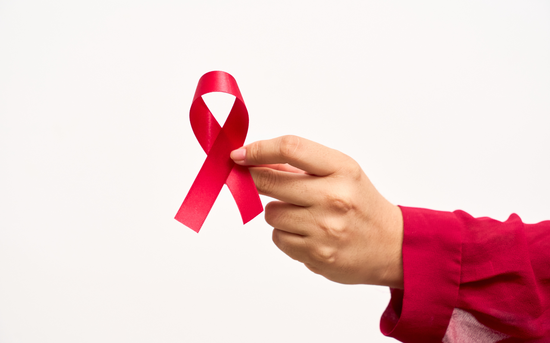 Prevenção a Aids, fita vermelha aids